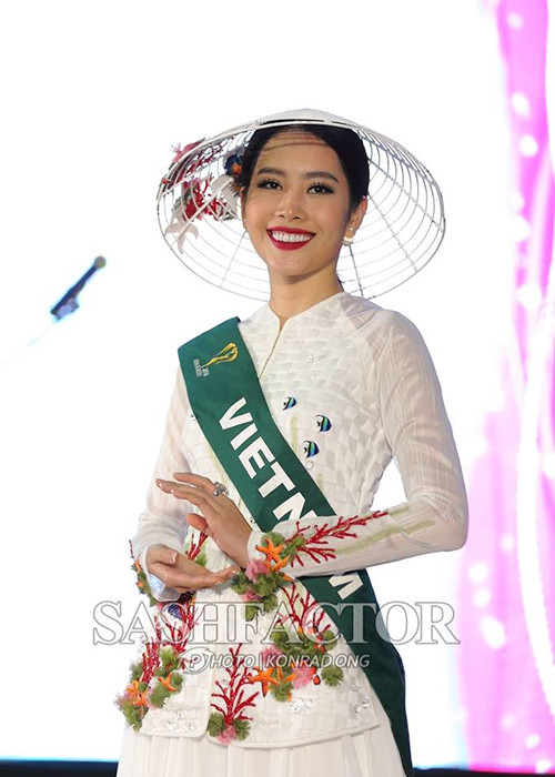 Với những nỗ lực không ngừng nghỉ, thể hiện hết mình tại cuộc thi, Nam Em đang được nhiều khán giả yêu mến. (Ảnh: SashFactor) 