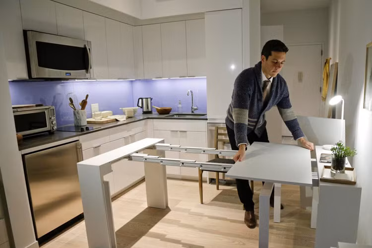 Người dân sống tại New York đã được Kips Bay giới thiệu về căn hộ 300ft2 (khoảng 28m2) hiện đại. 