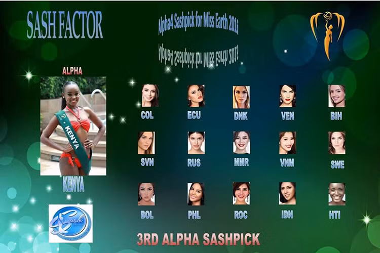 Nam Em còn được SashFactor ưu ái xếp là một trong những thí sinh nổi bật nhất châu Á. Trưa 24/10, cô sẽ có phần giao lưu cùng chuyên trang sắc đẹp này. (Ảnh: SashFactor) 