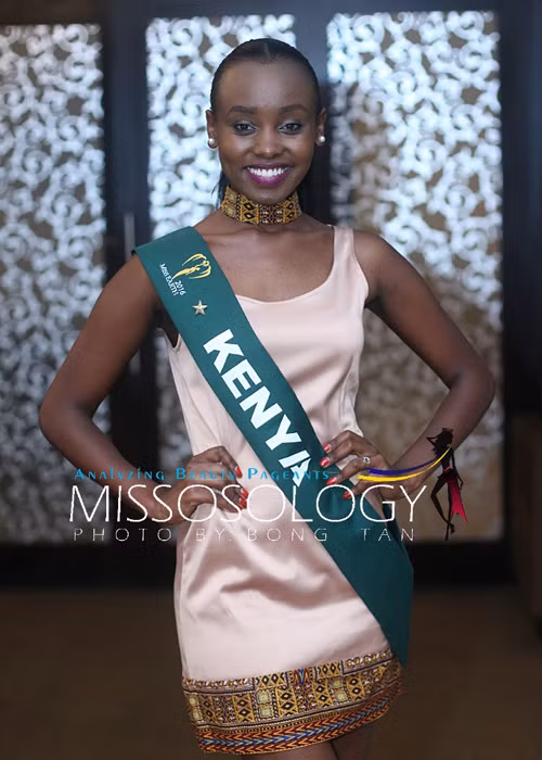 Đến từ Kenya, Grace Wanene là đại diện tốt nhất của châu Phi năm nay tại cuộc thi. Không giành được bất kì huy chương nào nhưng Grace vẫn được đánh giá cao. Với thân hình quyến rũ cùng nụ cười đẹp mê hồn, đại diện của Kenya được dự đoán sẽ tỏa sáng trong chung kết. (Ảnh: Missosology)