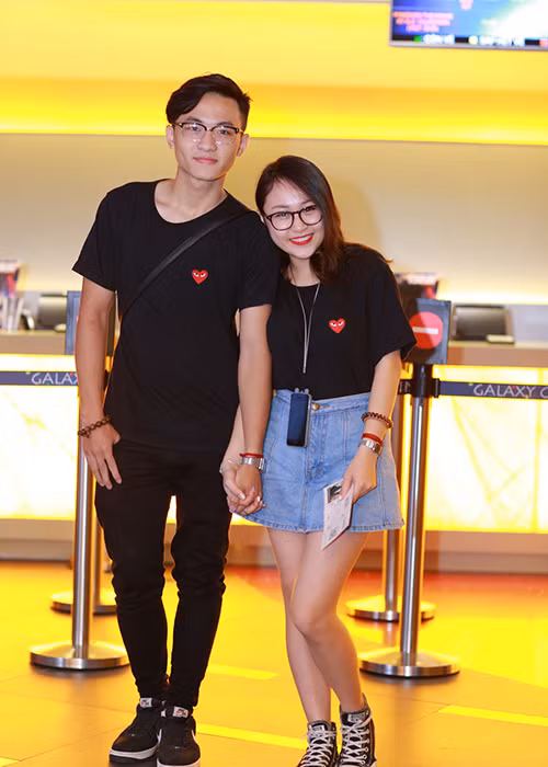 Sự xuất hiện của con gái Thanh Lam bên bạn trai thu hút sự chú ý của ống kính máy ảnh. 