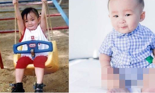 Lo dien hinh anh dau tien ve con trai cua 'be' Xuan Mai?