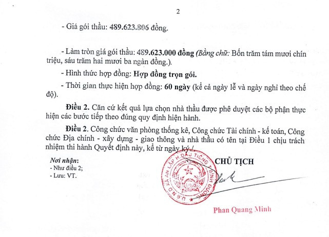 Bình Dương: Công ty Hùng Minh - nhà thầu quen mặt tại UBND xã An Lập - Hình 4 Binh Duong: Cong ty Hung Minh - nha thau quen mat tai UBND xa An Lap-Hinh-4