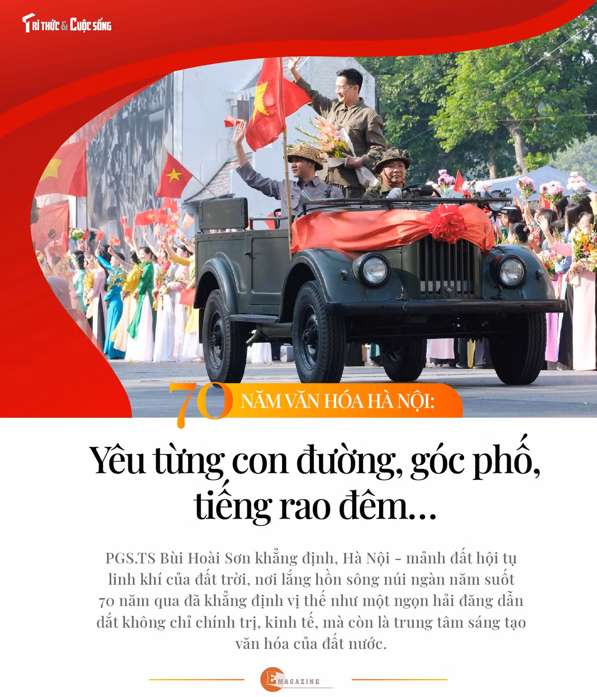 70 nam van hoa Ha Noi: Yeu tung goc pho, tieng rao dem...