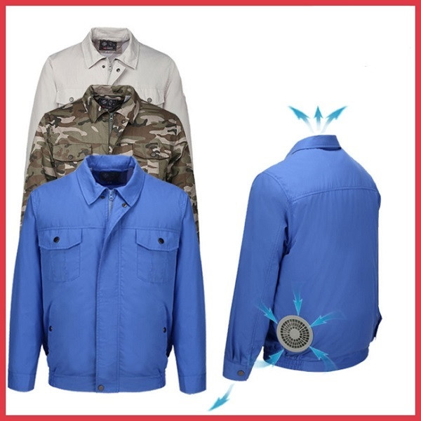 Cách vận hành này giúp không khí trong hai lớp áo luôn được lưu thông từ đó làm hạ nhiệt độ xung quanh cơ thể.