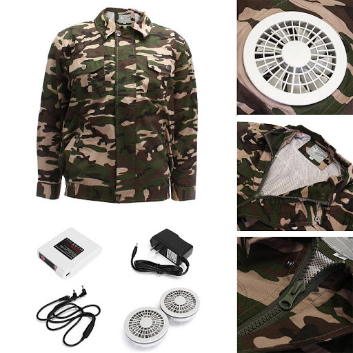 Theo khảo sát, áo chống nắng điều hòa khá nặng. Các phụ kiện làm mát nặng khoảng 1-1,3kg. Vì vậy, nếu mặc trong khoảng thời gian dài sẽ cảm thấy rất khó chịu.