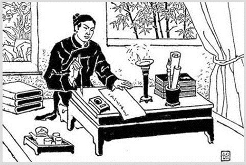 Điều khá thú vị ở chỗ là một vị tướng cầm quân xông pha khắp trận mạc đánh giặc, nhưng theo nhận xét của nhà sử học Phan Huy Chú, thơ Trần Quang Khải lại "thanh thoát, nhàn nhã", "sâu xa, lý thú".