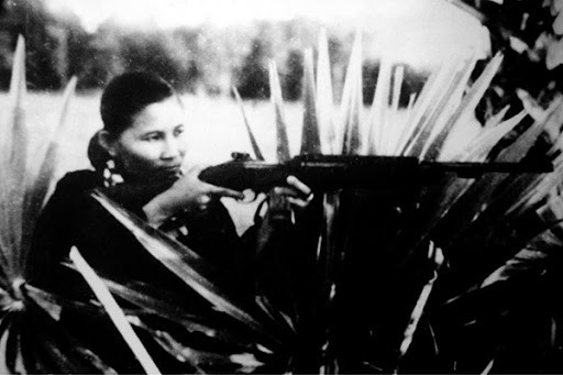 Nữ anh hùng Nguyễn Thị Út, tên bà con hay gọi là Chị Út Tịch, sinh ngày 19/4/1931 tại xã Tam Ngãi, huyện Cầu Kè tham gia cách mạng từ sớm với nhiệm vụ trinh sát. (Ảnh minh họa).