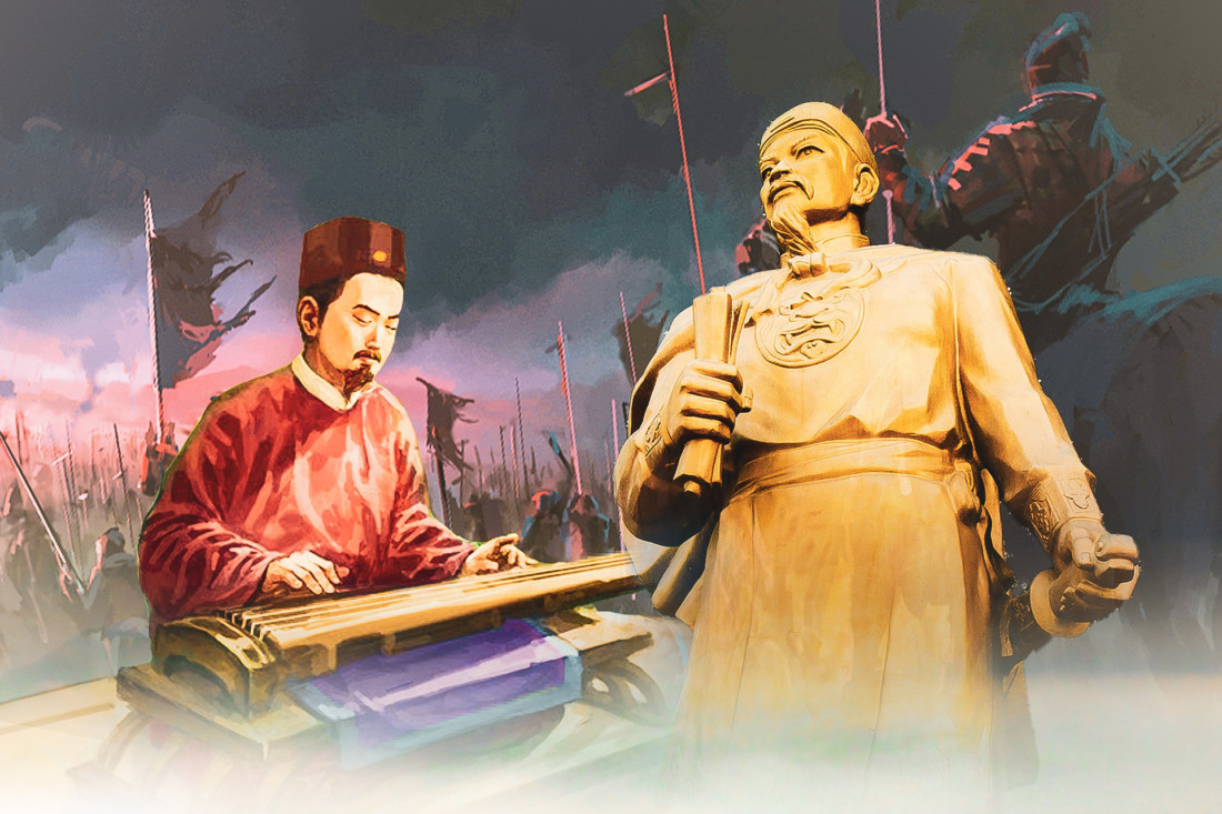 Ông là một nghệ sĩ giỏi và say mê âm nhạc, sáng tác rất nhiều khúc nhạc, lời ca, điệu múa. Ở dinh ông không ngày nào không mở cuộc chèo hát hay bày trò chơi. Di sản hát nhà trò Văn Trinh được cho là gắn liền với tên tuổi ông.