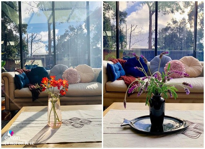 Tư vấn về cách chọn hoa và cắm hoa, chị Phương Bắc cho biết, một lọ hoa đẹp phải có sự hài hòa giữa lọ và hoa, vì thế mọi người nên chọn 1 chiếc bình, lọ cắm hoa phù hợp với loại hoa định cắm. Điều này sẽ quyết định đến chất lượng thẩm mỹ của bình hoa. Mọi người nên chú ý 4 điều cơ bản khi cắm hoa như về màu sắc, kiểu dáng, tỉ lệ chiều cao và kích thước của bình hoa.