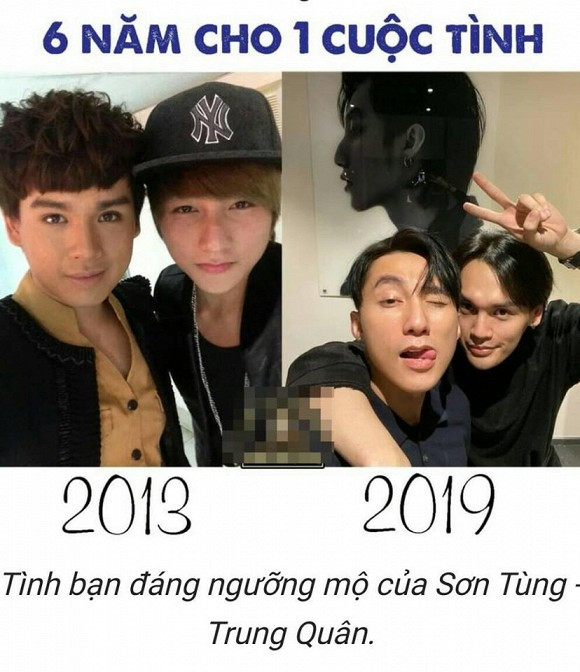 Showbiz thi phi nhung Son Tung van giu tinh ban dep voi Trung Quan-Hinh-3