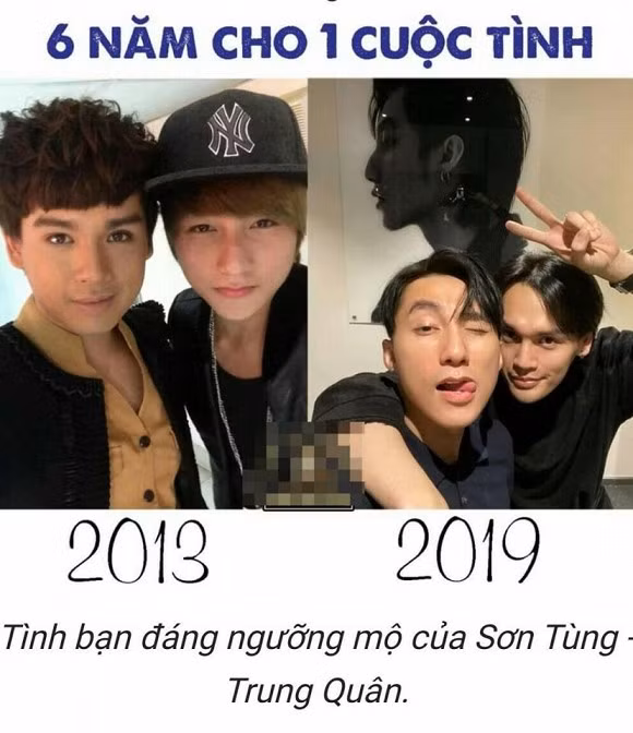 Showbiz thi phi nhung Son Tung van giu tinh ban dep voi Trung Quan-Hinh-3