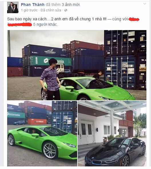 Thieu gia 8x tau sieu xe Lamborghini Huracan 16 ty la ai?