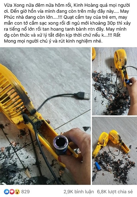 Tuyệt đối không cho trẻ em dưới 2 tuổi nghịch quạt mini. Ngoài ra, cần lựa chọn kĩ lưỡng, không mua sản phẩm quá rẻ tiền, nên ưu tiên chọn loại có nguồn gốc, xuất xứ rõ ràng.