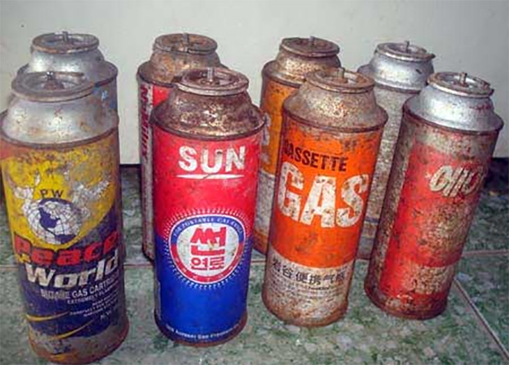 Với riêng bình gas mini, hãy nói không vớ những chiếc bình hoen gỉ được tái sử dụng nhiều lần; nên sử dụng mua bình mới, không sang chiết lại...