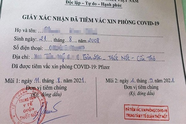 Can Tho ra soat lai toan bo quy trinh sau nhieu “lum xum” tiem vac xin