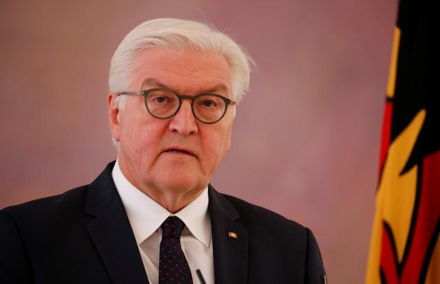 Chiều 17/10/2020, Tổng thống Đức Frank-Walter Steinmeier đã phải tự cách ly sau khi một vệ sĩ của ông có kết quả xét nghiệm dương tính với virus SARS-CoV-2. Ảnh: Reuters.