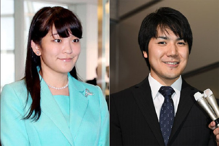 Kyodo News dẫn nguồn tin trong Chính phủ Nhật Bản ngày 1/9 cho biết, Công chúa Nhật Bản Mako, 29 tuổi, sẽ kết hôn với Komuro, 29 tuổi, vào cuối năm nay, sau nhiều lần trì hoãn đám cưới. Ảnh: Asahi.