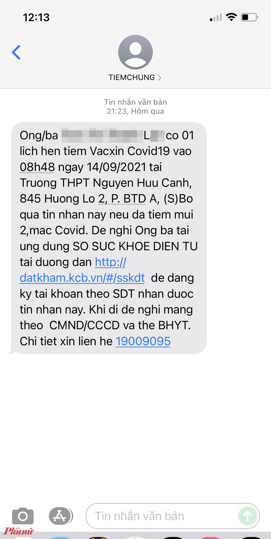 Tiem nham vac xin Vero Cell cho nguoi da tiem Moderna o Binh Tan