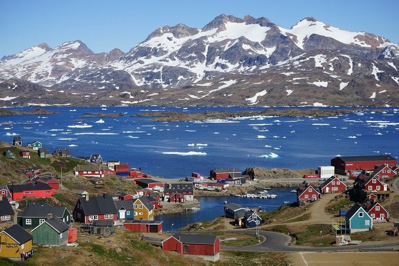 Greenland là một vùng tự trị của Đan Mạch. Đan Mạch bắt đầu trao quy chế lãnh thổ tự trị cho Greenland kể từ năm 1979. Ảnh: Lifeinnorway.