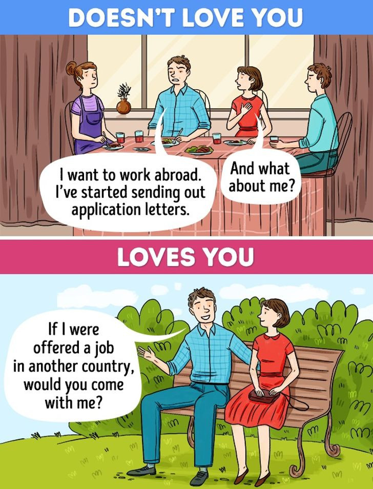 Người chồng luôn muốn cùng vợ lên kế hoạch cho tương lai.