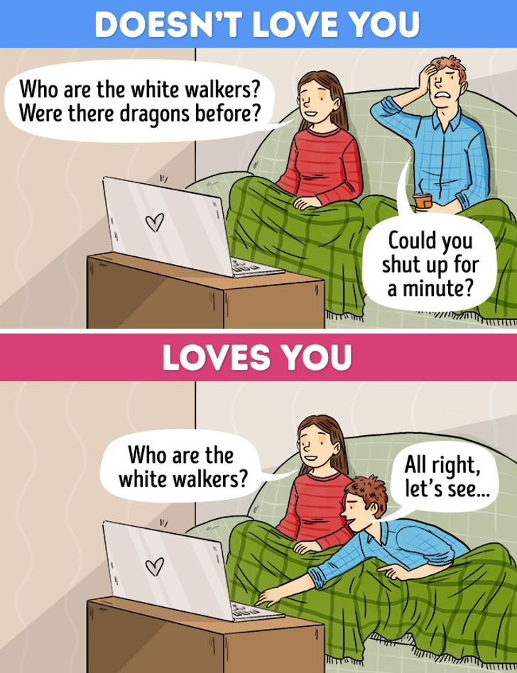 Anh ấy chấp nhận mọi sai sót nhỏ của bạn.