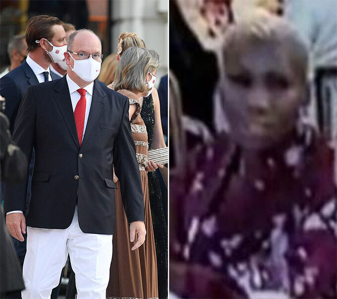 Thời gian qua tiếp tục xuất hiện nhiều đồn đoán xung quanh cuộc hôn nhân của bà với việc Thân vương Albert II bị nghi "ngoại tình". Thân vương Monaco bị lộ ảnh tham dự lễ hội Chữ thập đỏ của Monaco cùng tình cũ Nicole Coste và con riêng Alexandre Grimladi-Coste vào tháng 7/2021, trong lúc Vương phi Charlene chữa bệnh tại Nam Phi. Ảnh: Getty/Instagram.