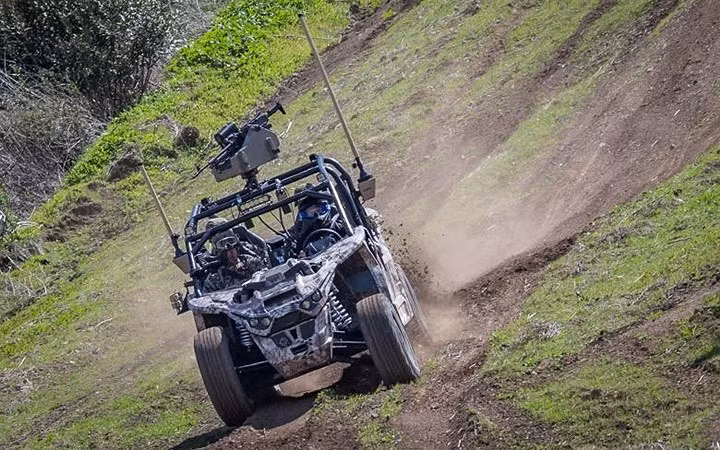 Thủy quân lục chiến Mỹ thử nghiệm các trang thiết bị hiện đại.