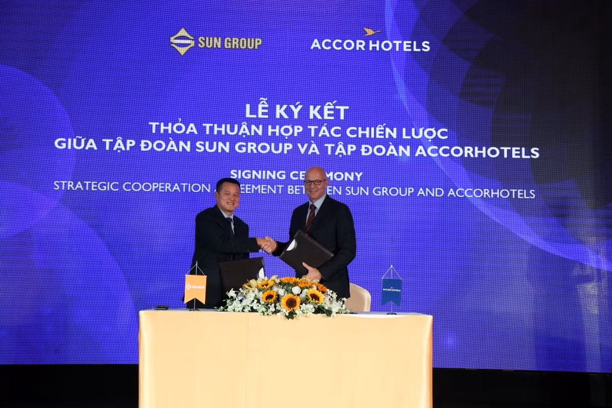 Sun Group hop tac voi tap doan hang dau the gioi AccorHotels