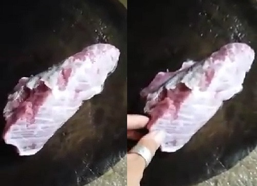 Miếng thịt trâu biết "nhảy múa".