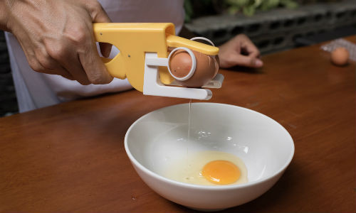 Dụng cụ đập trứng hoàn hảo.