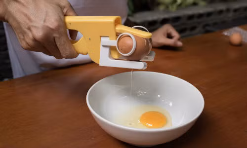 Dụng cụ đập trứng hoàn hảo.