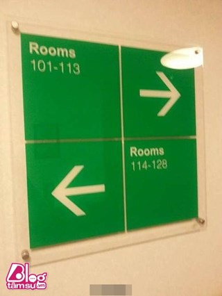 Bạn có thể phân biệt nổi lối đi theo chỉ dẫn "chuối cả nải" này?