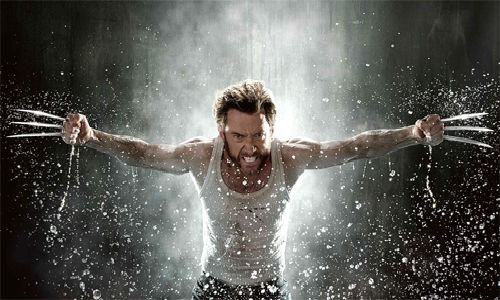 Người Sói với bộ móng vuốt trong phim.