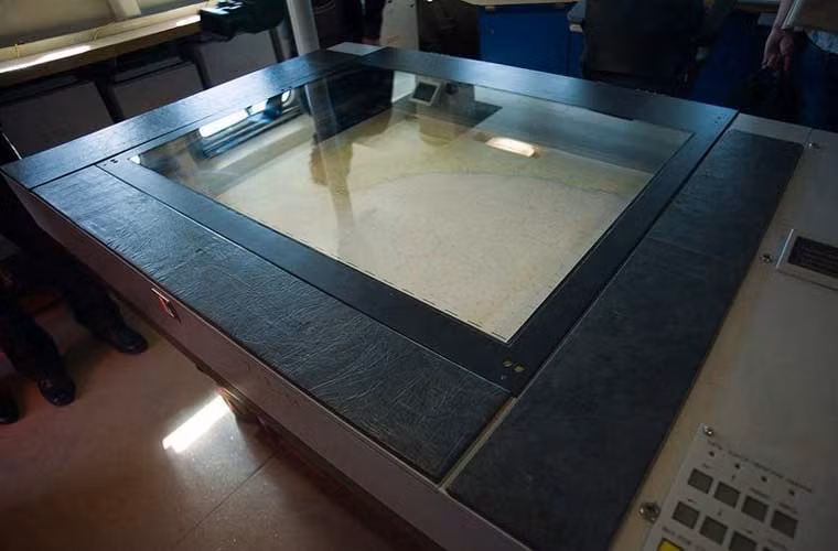 Thiết kế hải đồ dành cho sĩ quan cấp cao chỉ huy cũng rất hiện đại.