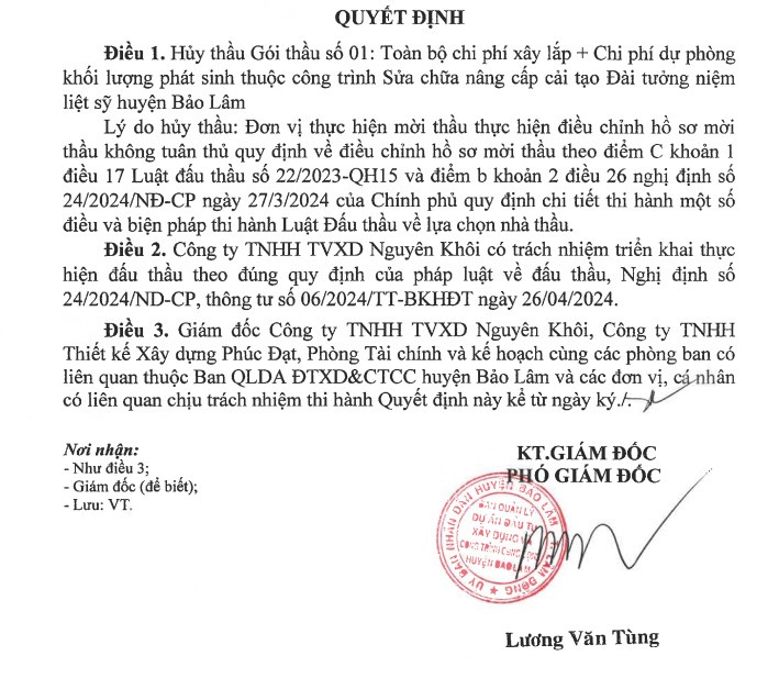 Tap doan Viet Anh 1 nam trung 32 goi thau tai Lam Dong-Hinh-4