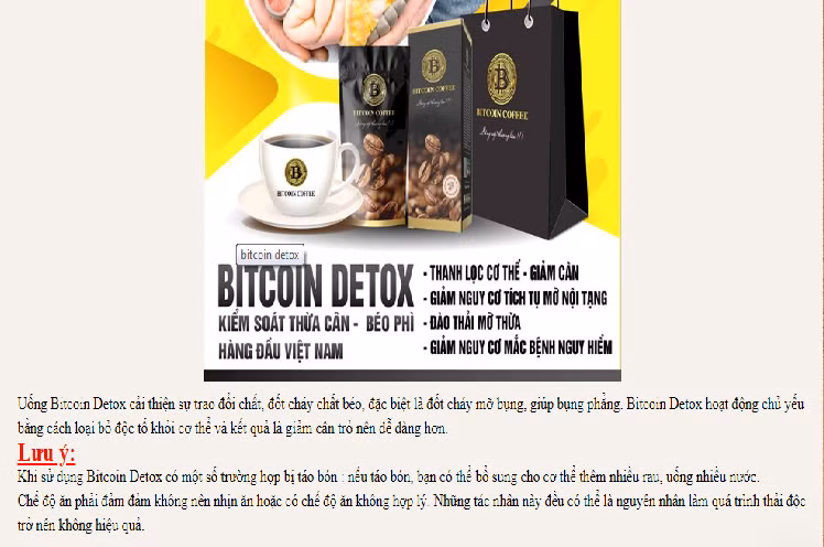 Bitcoin Detox, Boc tach chat beo “lo” bang chung san pham khong ro nguon goc, sai nang?-Hinh-6