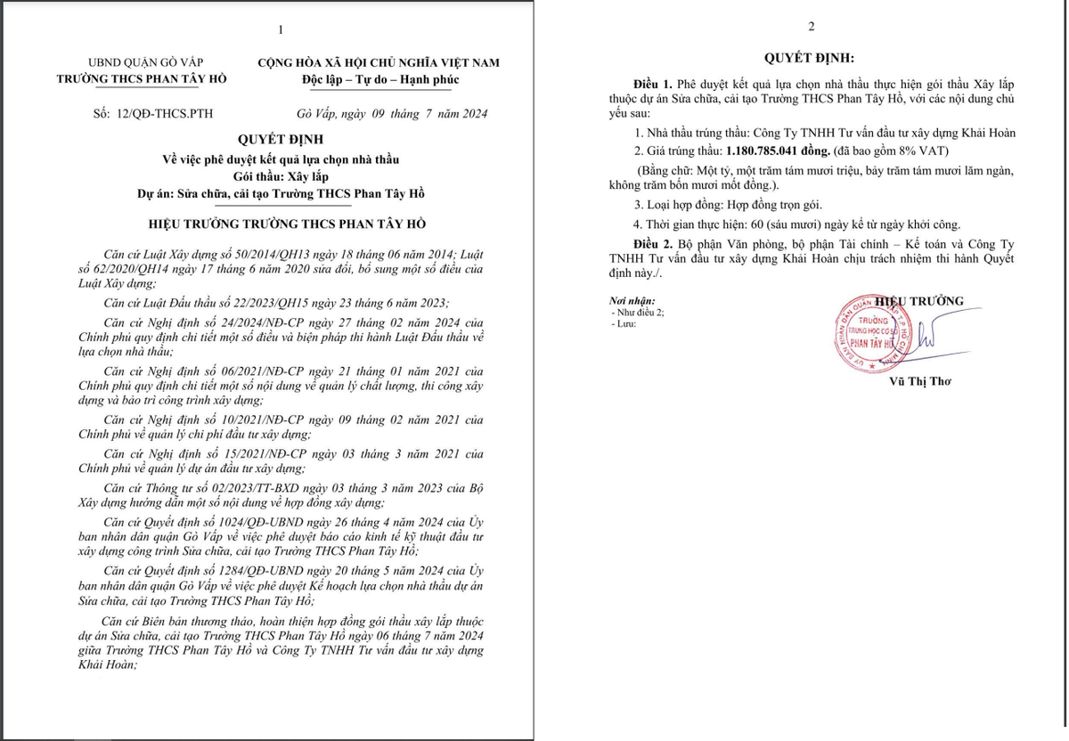 TP HCM: 3 gói thầu sửa chữa tại Gò Vấp có về tay Khải Hoàn? - Hình 4 TP HCM: 3 goi thau sua chua tai Go Vap co ve tay Khai Hoan?-Hinh-4