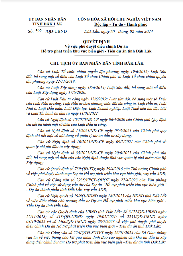 Dak Lak: Goi lam duong va he thong dien hon 100 ty ve tay ai?