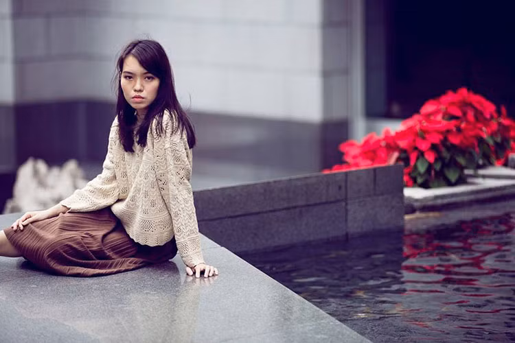 Hiện tại, nhan sắc của Hoi Lam Law tại Hoa hậu Hòa bình Thế giới mùa giải năm nay vẫn nhận luồng ý kiến trái chiều nhiều nhất. Ảnh: FBNV