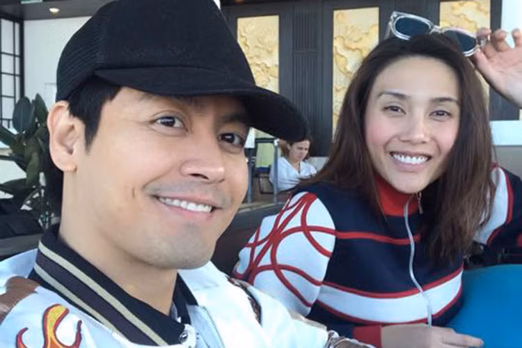 MC Phan Anh và cựu siêu mẫu Võ Hoàng Yến cùng sang Hàn Quốc tham gia một chương trình.