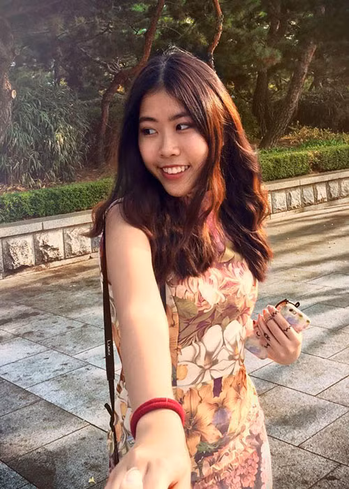 Trước khi phát hiện mắc bệnh ung thư quái ác, Đỗ Hạnh An từng là cô gái sở hữu mái tóc dài.