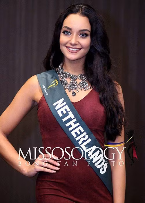 Faith Landman là đại diện Hà Lan. Sở hữu gương mặt đẹp nhất nhì cuộc thi, cô được dự đoán về thứ 9. Ảnh: Missosology