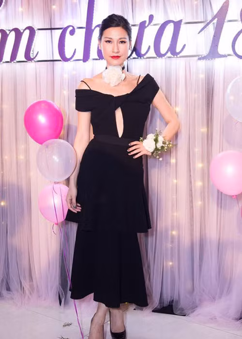 Sau cuộc tình tan vỡ với đạo diễn Timothy, Kathy Uyên vẫn miệt mài hoạt động nghệ thuật. Năm 2016, cô tham gia đóng vai phụ trong bộ phim điện ảnh “Em chưa 18”. Ảnh: FBNV