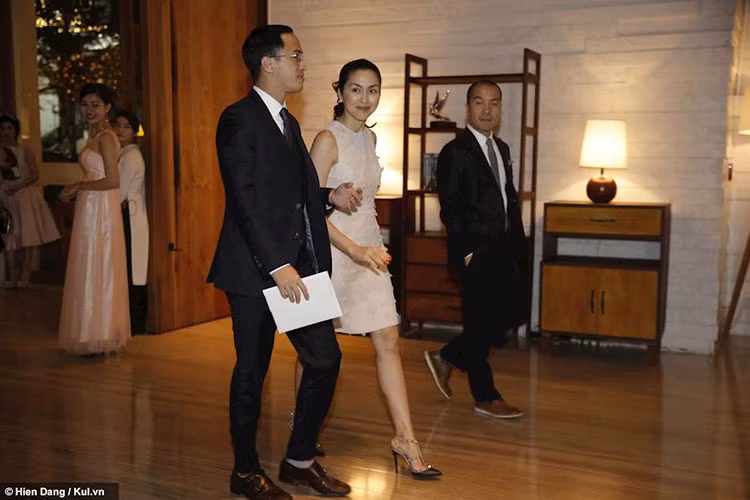 Đây là lần đầu tiên Tăng Thanh Hà tái xuất trước công chúng sau khi sinh con gái thứ 2. Ảnh: Infonet