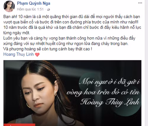 Sao Viet len tieng khi Hoang Thuy Linh goi nho scandal 10 nam truoc-Hinh-3