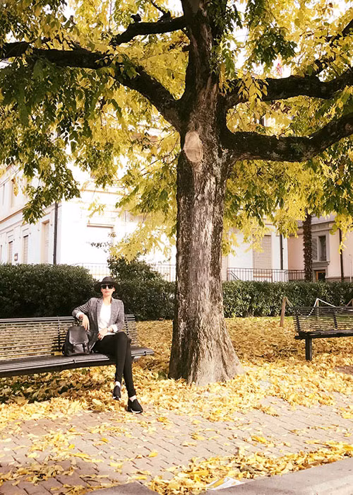 Lã Thanh Huyền kết thúc chuyến du lịch ở Thụy Sĩ kéo dài 10 ngày. Hiện tại, cô ở nước Áo để ngắm mùa thu vàng.