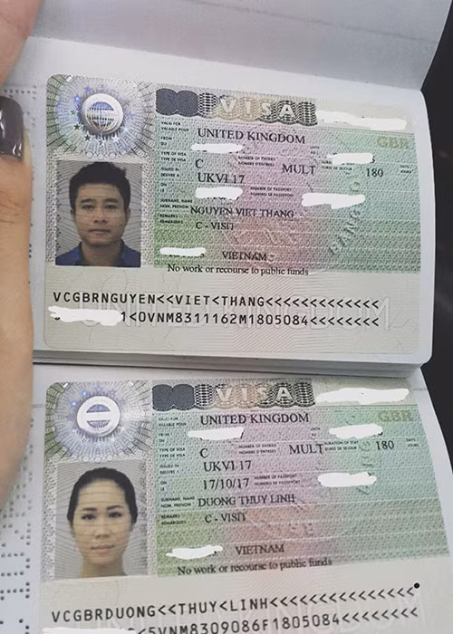 Dương Thùy Linh tiết lộ vợ chồng cô đã lấy được visa đi Anh quốc. “Sau bao trắc trở, nhà em đã có visa. Như vậy là cuộc hẹn sau hơn 20 năm đã thành hiện thực", cô chia sẻ.