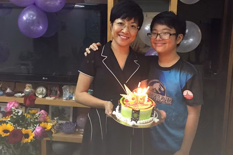 MC Thảo Vân tổ chức sinh nhật lần thứ 13 cho cậu con trai Tít.