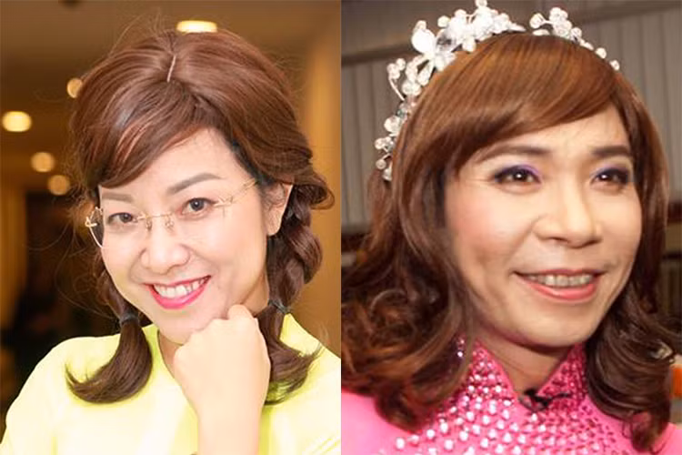 MC Thảo Vân đăng tải hình ảnh nữ tính của mình và ảnh chồng cũ Công Lý giả gái. Cô còn chú thích đầy hài hước: “Thế quái nào giờ bọn mình lại thành hai chị em gái ông ạ. Đấy là mọi người nhận xét nhá và toàn khen ông xinh hơn tôi mới cay chứ”.